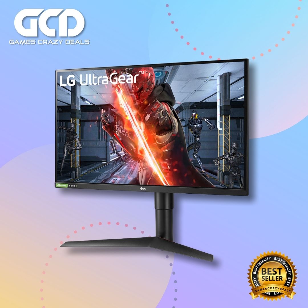 LG 27GL83A 27 UltraGear™ QHD IPS 1ms Gaming Monitor with G-Sync