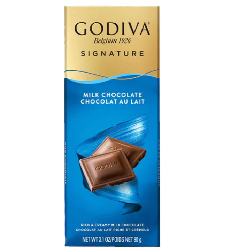 Godiva Signature Dark Chocolate Bar / 8 mini bars 90g Assorted Flavors ...