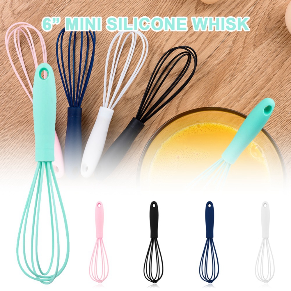 MARK BEAUTY Eco-Friendly Mini Egg Whisk Egg Tool for Chocolate Baking Tools Cream Butter Whisk Egg Beater Egg Mixer Kitchen Utensils