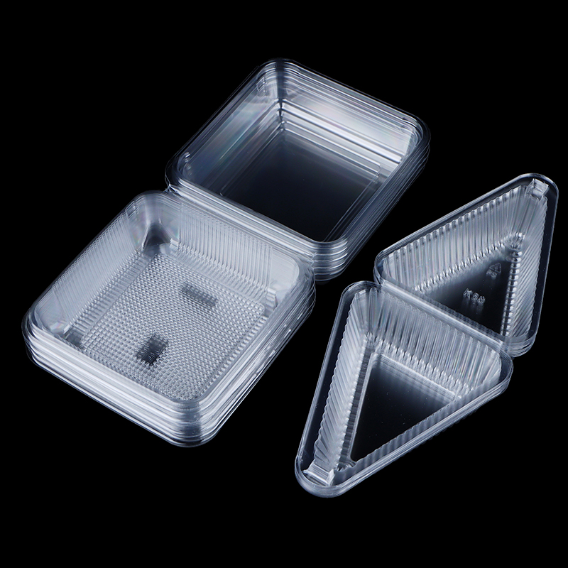 10Pcs Triangle Square Cheesecake Boxes Slice Cake Box Pie Holders Cake Boxes DIANGUI. 