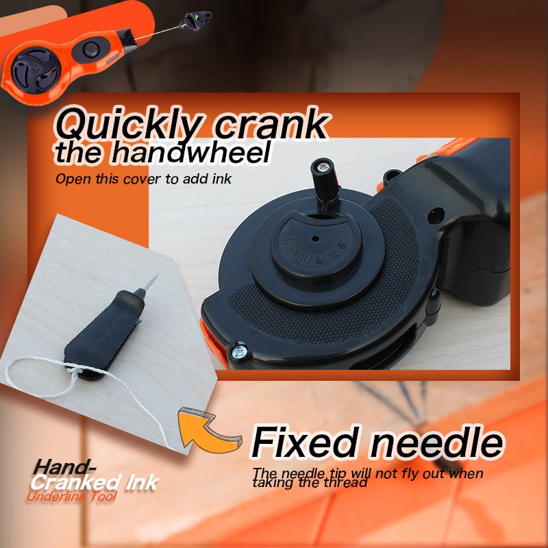 NEW 【Too much love!】and-Cranked Ink Underline Tool Automatic Spring ...