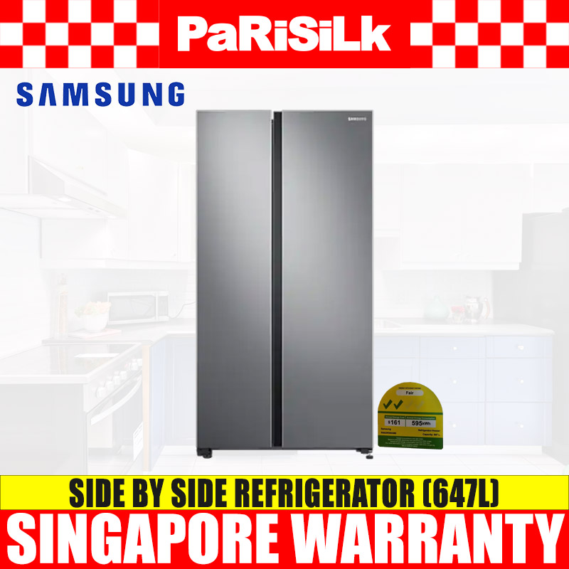 samsung 647l side by side refrigerator sam rs62r5031sl