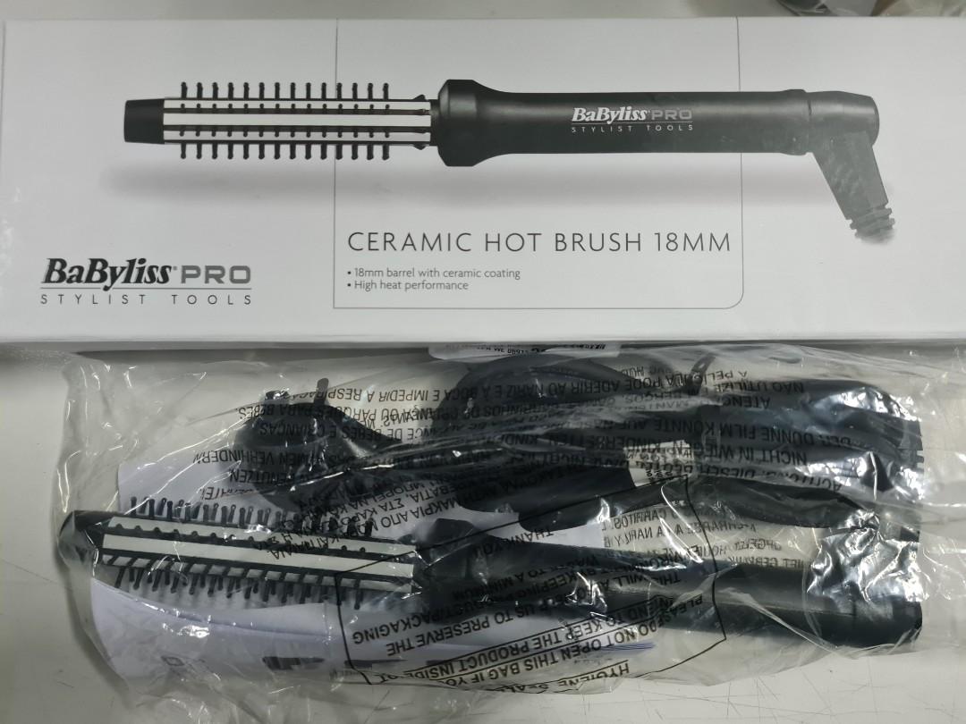 Babyliss Pro Ceramic Hot Brush 18mm Lazada Singapore