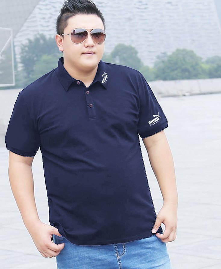 Áo polo nam big size vải cá sấu