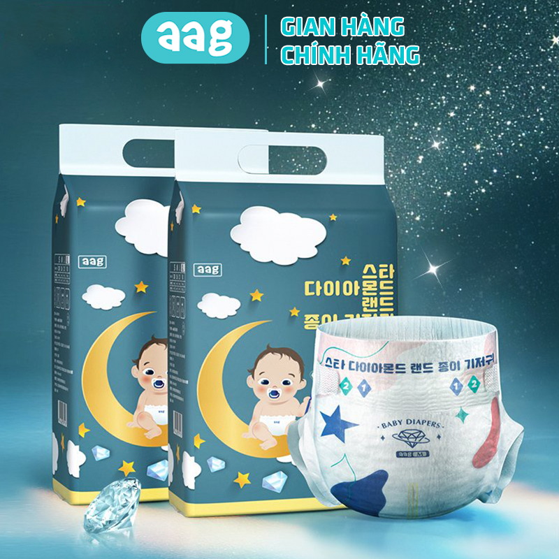 Tã Bỉm Dán/Quần AAG đủ size L22/XL18/XXL16