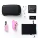 LELO - Pleasure On The Go Kit B Sona 2 Sonic Clitoral Massager with Pleasure Enhancing Serum Pink. 