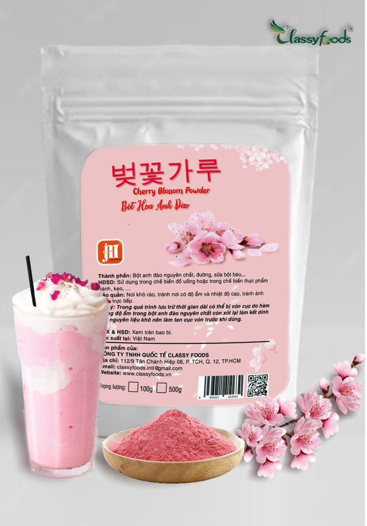 Bột hoa anh đào 100gr