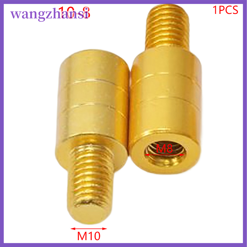 Wangzhansi Fishing Net Pole Connector M8/M10/M12 Screw Net Head Adapter Fishing Landing