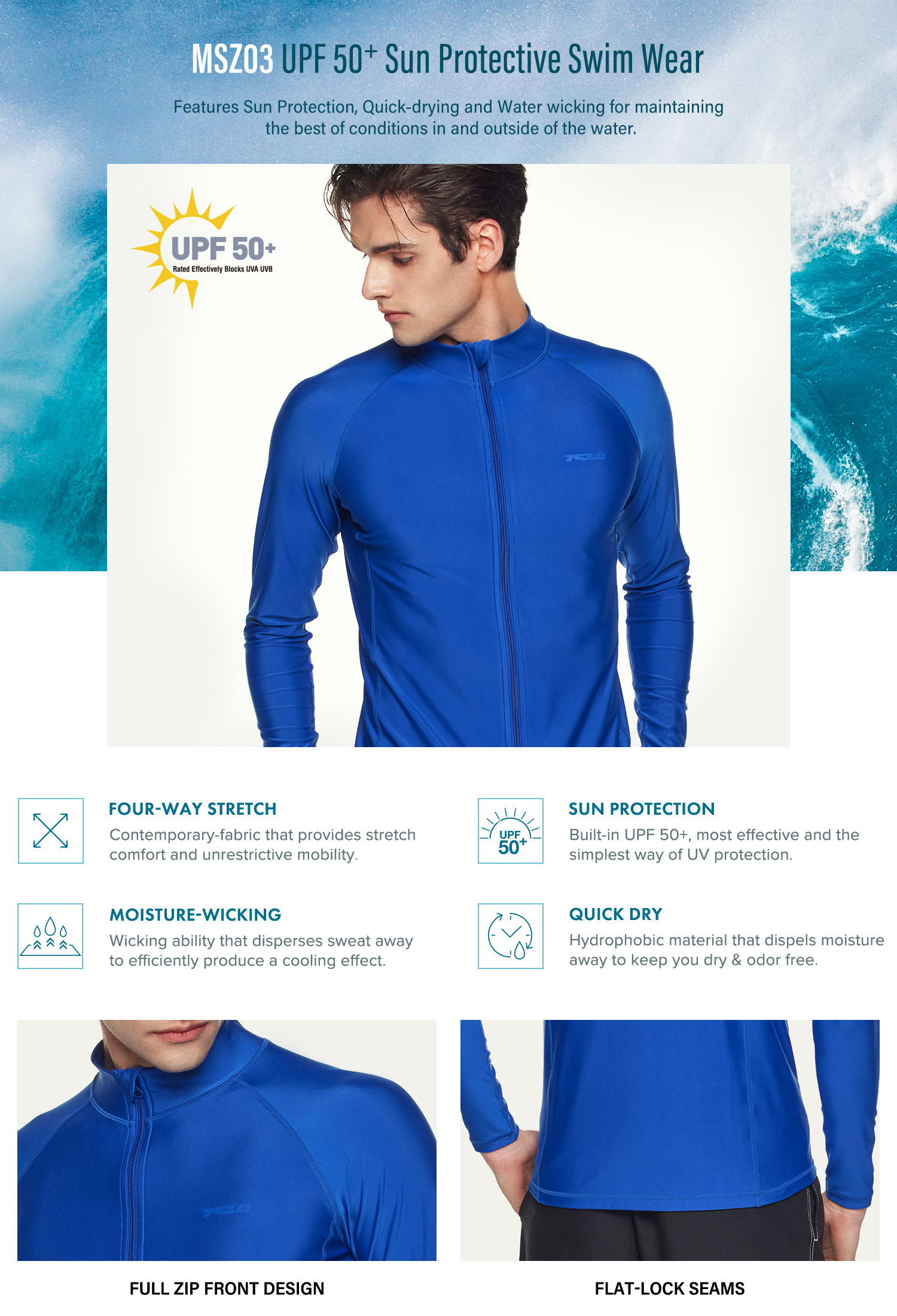 Men's Swim Shirts Rash Guard UPF 50+ Sun Protection Shirt Quick Dry Spf Short Sleeve Workout Fishing Running T Shirts