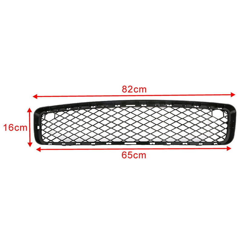 51117163956 Front Lower Bumper Grille Mesh Grille Replacement For-BMW X5 E70 2007-2010