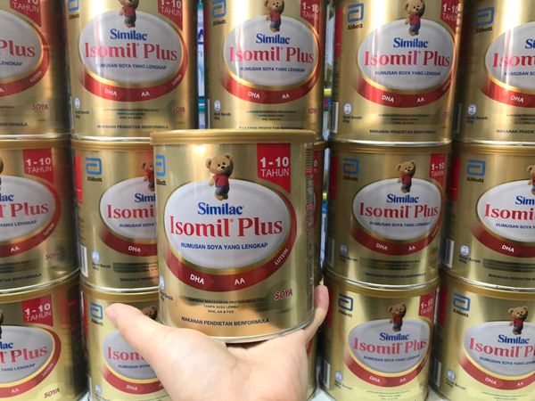 Sữa công thức Similac Isomil Plus cho bé 1-10 tuổi 400g
