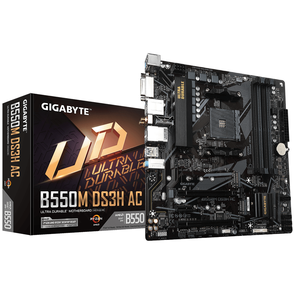 AMD Ryzen 7 5700X 3.4 GHz Eight-Core AM4 Processor with GIGABYTE