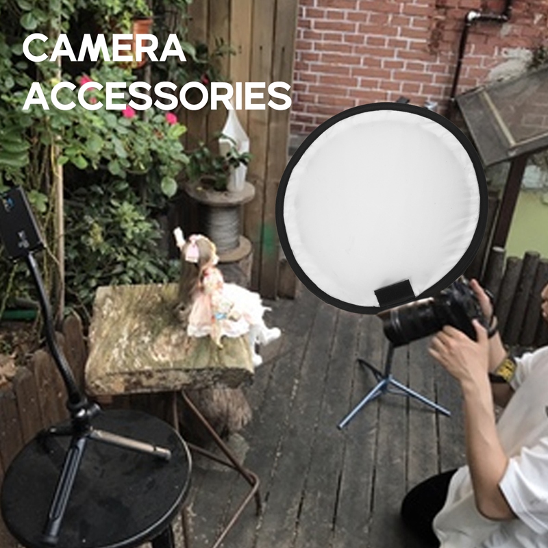 40Cm Round Universal Portable Speedlight Softbox Flash Diffuser On-Top Soft Box For Camera
