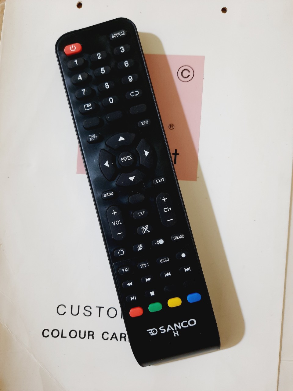 [Hàng chất lượng cao BH 1 năm] Remote điều khiển tivi SANCO smart mẫu 1