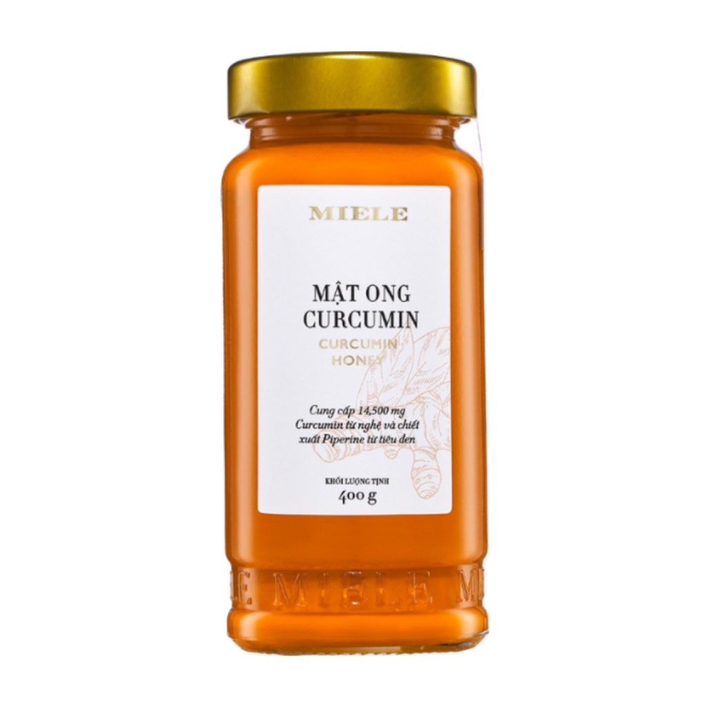Mật ong tinh bột nghệ, curcumin honey - miele