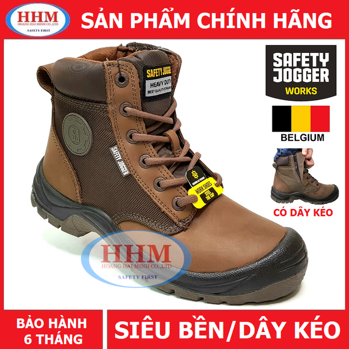 Giày bảo hộ cao cổ Safety Jogger Rush