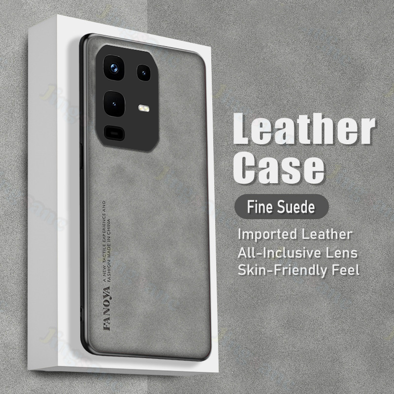 For infinix Note 50S 50X Case Frosted Soft Vintage Leather Anti Drop For infinix Note 50X 50S Back Cover. 