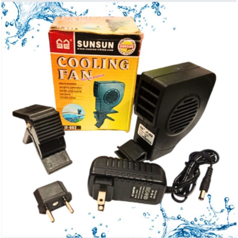 KIPAS AQUASCAPE AQUARIUM COOLING FAN SUNSUN JF 002