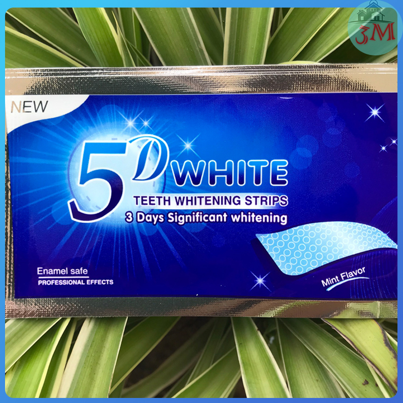 Miếng Dán Trắng Răng 3D/5D White