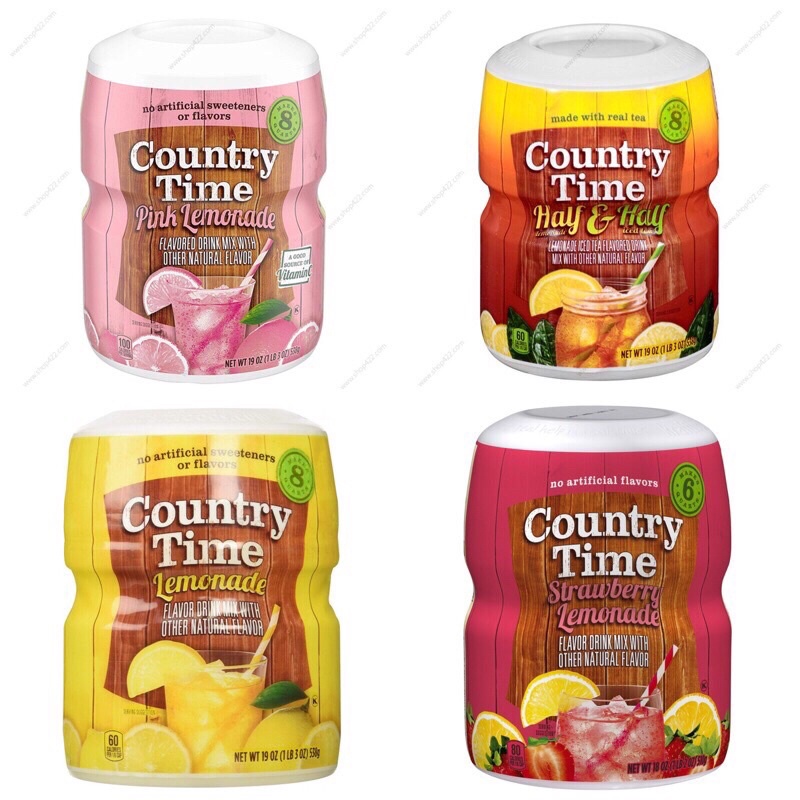 (8 Vị) Bột Pha Nước Trái Cây Kool Aid Mỹ 538g