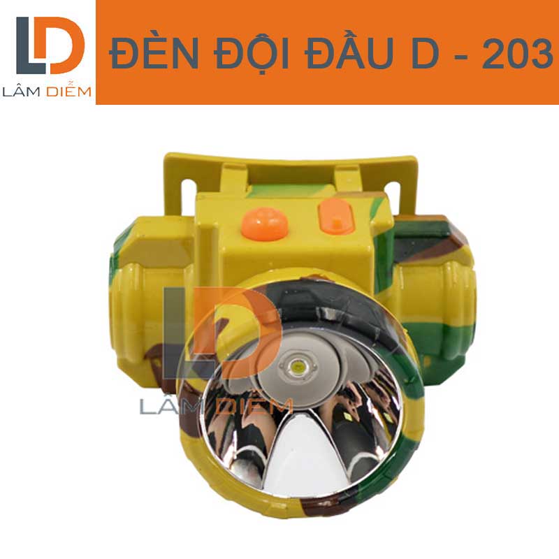 đèn pin đội đầu siêu sáng lính gọn nhẹ A2
