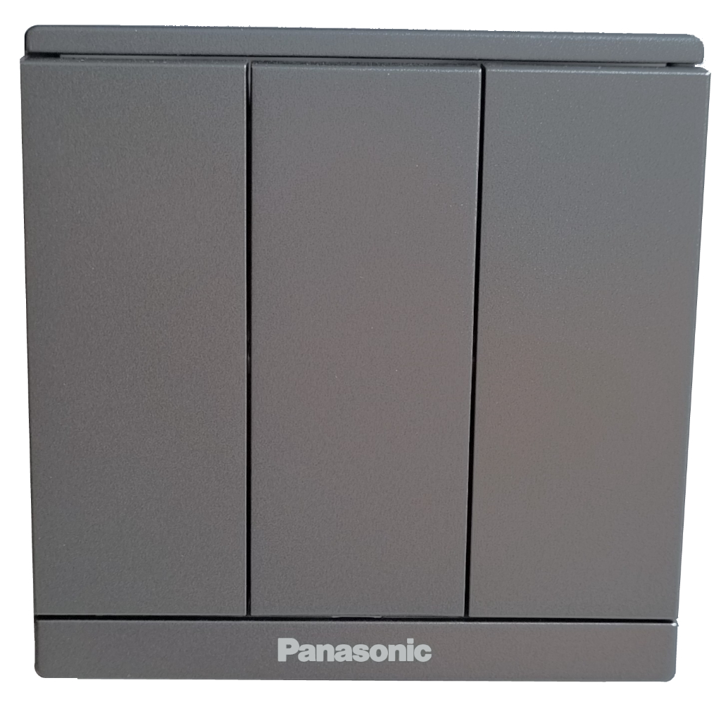 Công tắc 1 chiều vuông Moderva có chỉ báo dạ quang - Panasonic