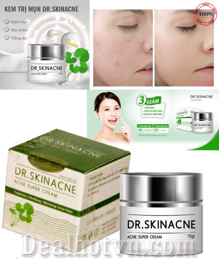 Kem Sạch Mụn Dr.Skinacne Chính Hãng