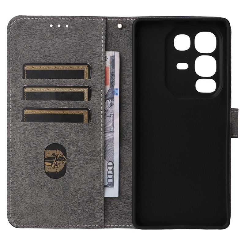 Infinix Note 50X 5G/X6857B Wallet Phone Case with RFID Blocking Credit Card Holder, PU Leather Case Cover with Kickstand for Infinix Note 50X 5G/X6857B.