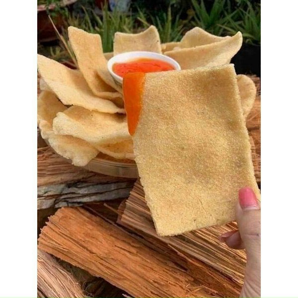100g bánh phồng tôm miếng Vuông