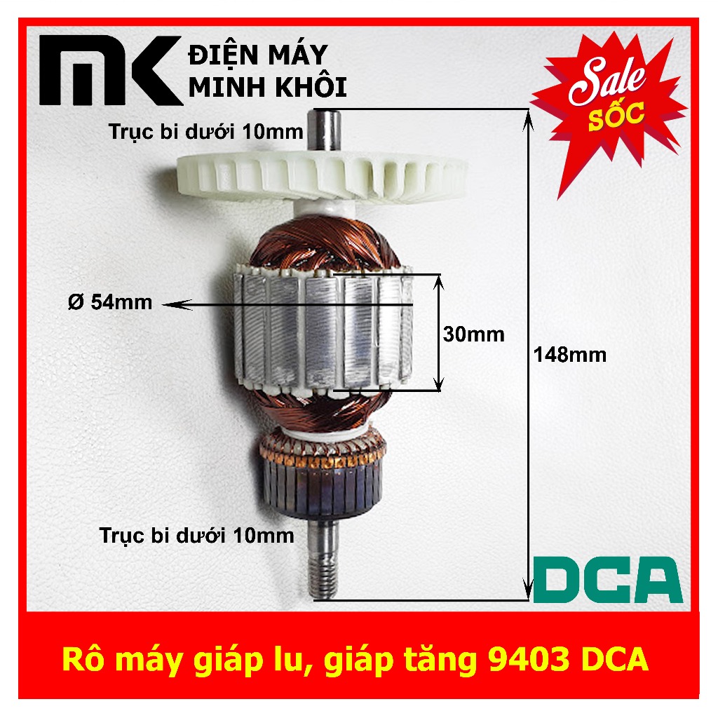 (Hàng DCA) Rô máy giáp lu, giáp tăng, chà nhám 9403, AST610