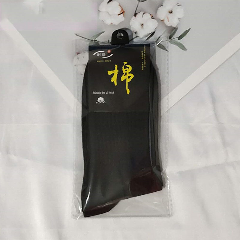 LAL Cotton socks are individually packaged and inexpensive.