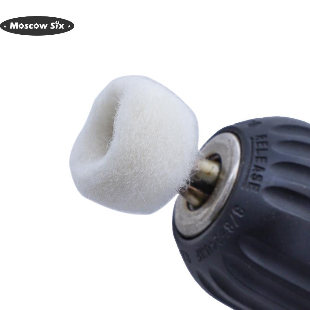 Fine Wool Polishing Abrasive Brush Grinding Buffing Wheel for Jade Amber Jewelry