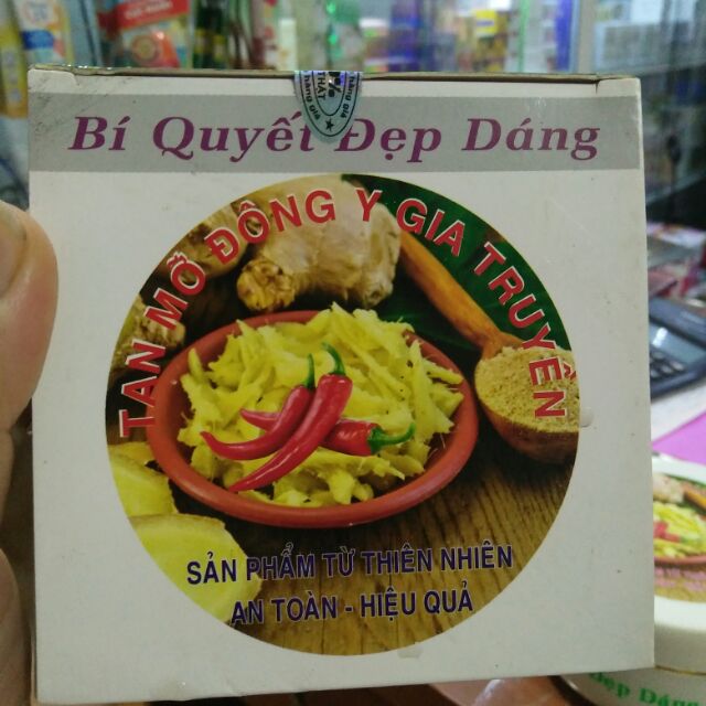 Kem tan mỡ đông y
