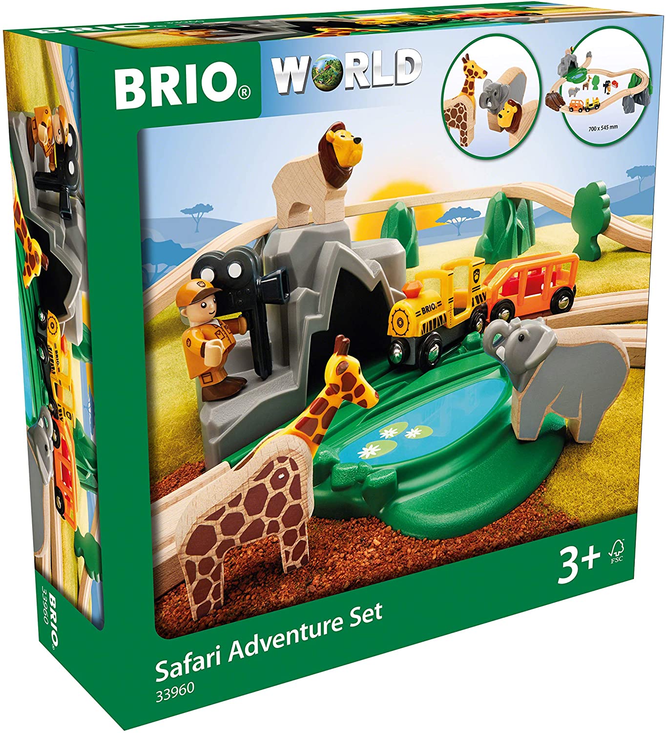 brio safari railway set