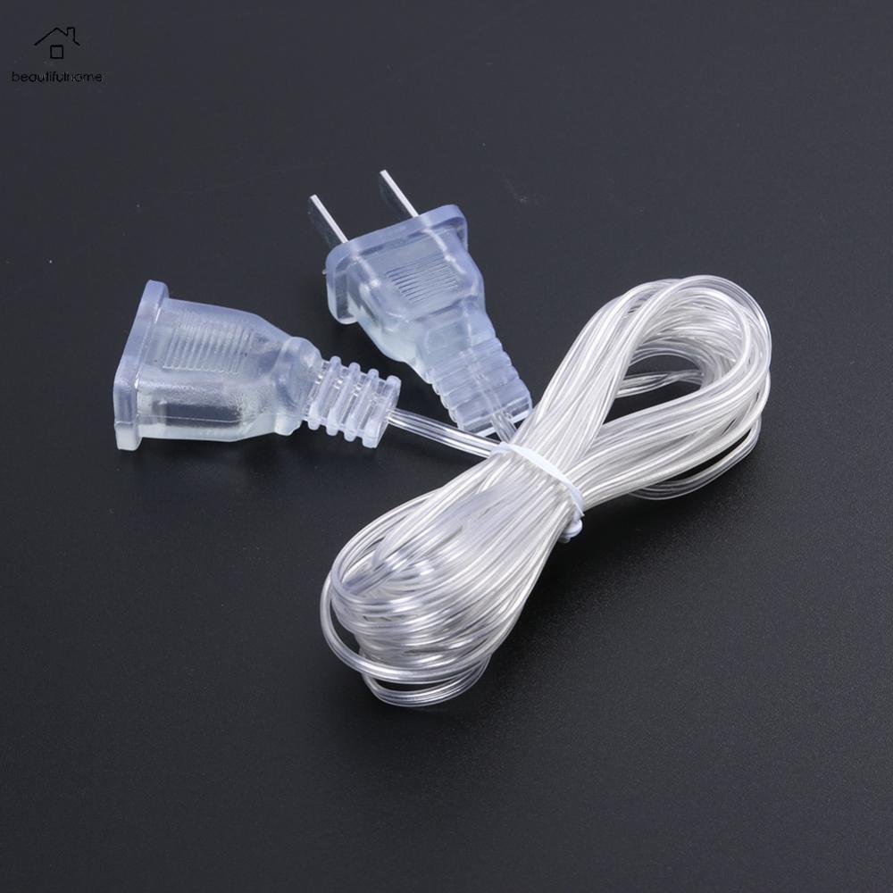 LED Light String Extension Power Cord Home Christmas Party Garland Fairy Lights