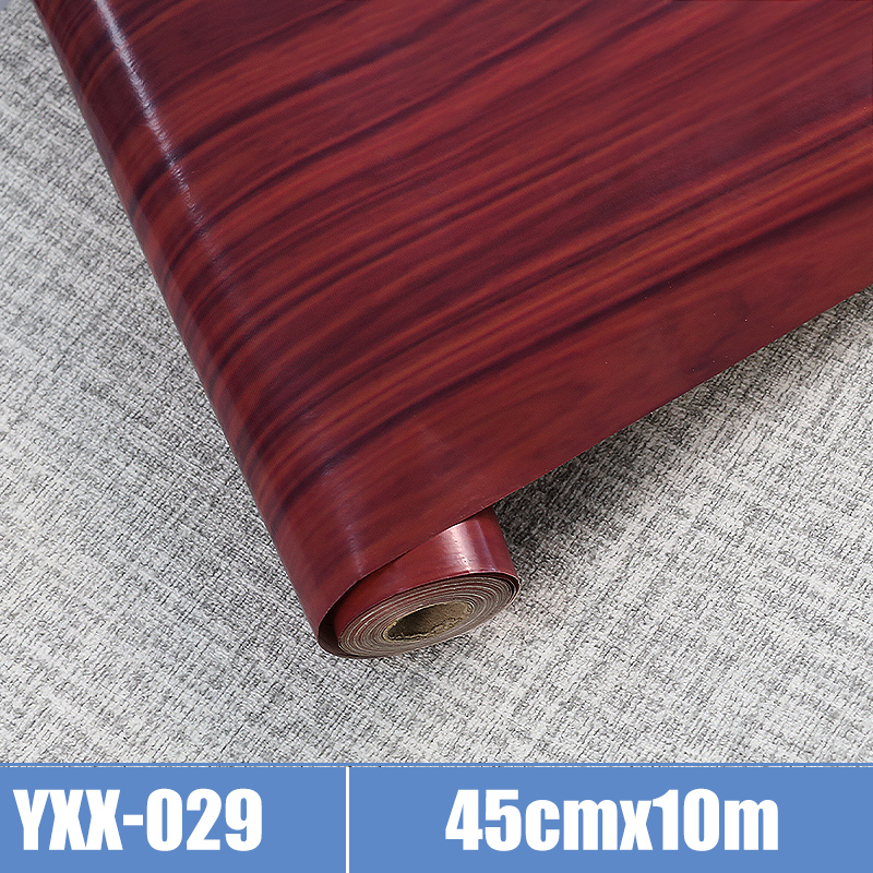 Home Life Wood Grain Wallpaper Design For Sale Self Adhesive Waterproof