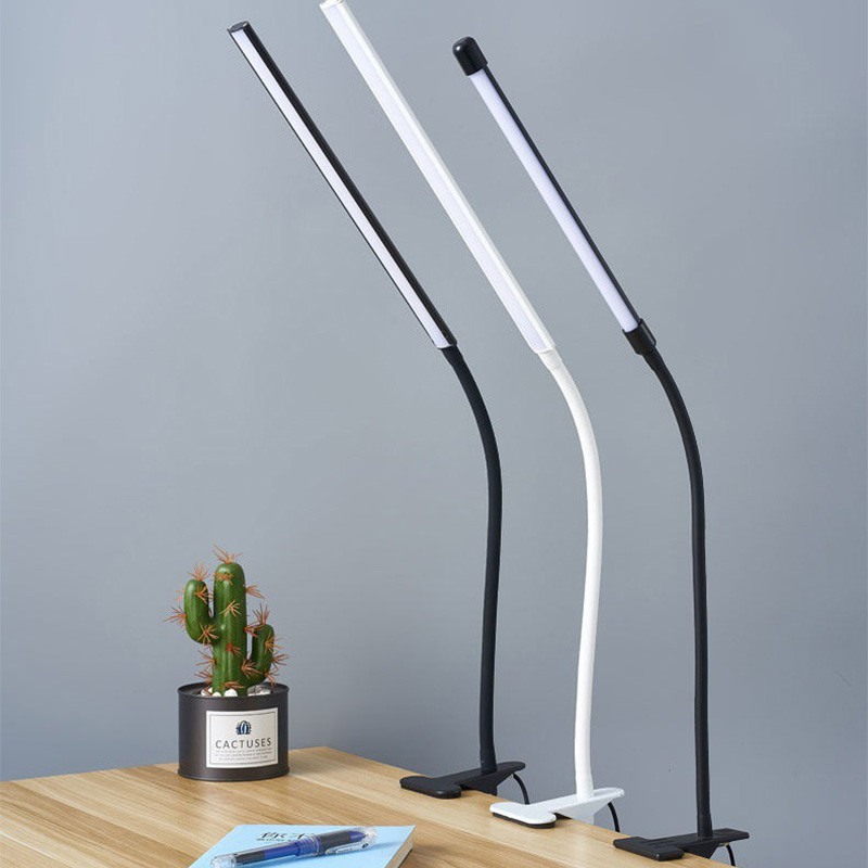 XiaoZhubangchu đèn LED có Kẹp bảo vệ mắt kẹp đọc sách ánh sáng Trường Đại Học ký túc xá sinh viên nghiên cứu bàn đèn bàn sáng cao cho công việc và học tập