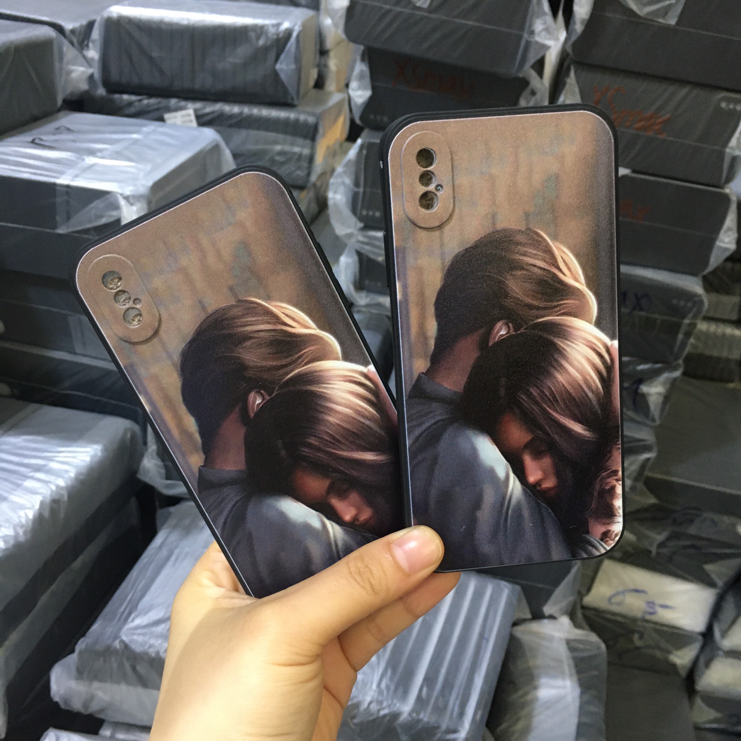Ốp Lưng Iphone Cạnh Vuông Siêu Hot. TPU  , BVC Cho Iphone6/6s/7/8/7plus/8plus/6plus/6splus/11/11pro//-  SEN CASE