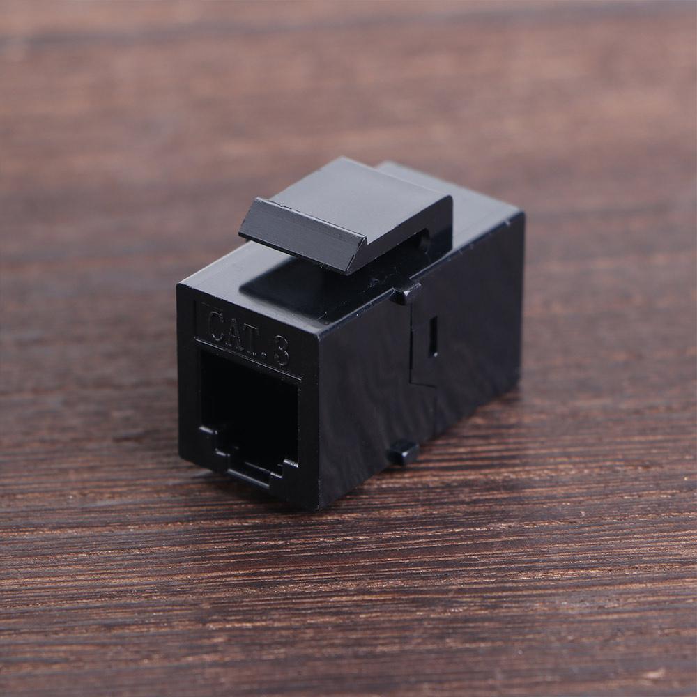 Portable Plug Cable Joiner Coupler Dual Straight Head Ethernet Sockt ...