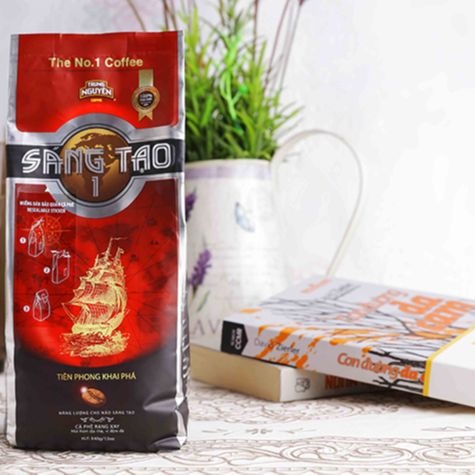 (01 GOI-ST1) Cà phê Sáng tạo 1 Trung Nguyên( Túi 340gam - Cà phê pha phin)