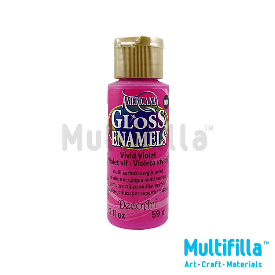 DecoArt Americana Gloss Enamels 2oz Acrylic Paint For Canvas/Wood
