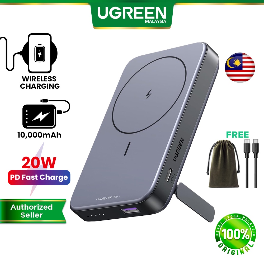 UGREEN Wireless Powerbank 5000mAh Magnetische Power Bank