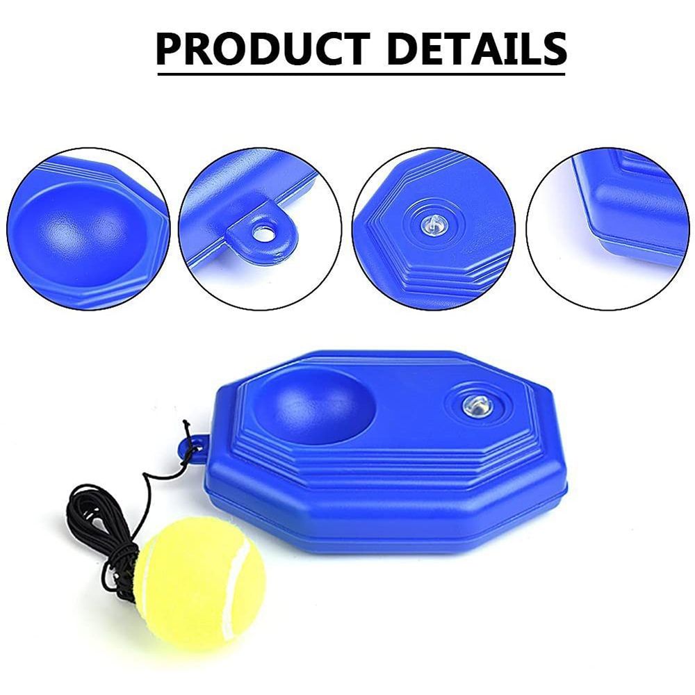 Fudizuo19 công cụ tập thể dục Tự Học ván chân tường huấn luyện viên quần vợt bóng với thực hành dây