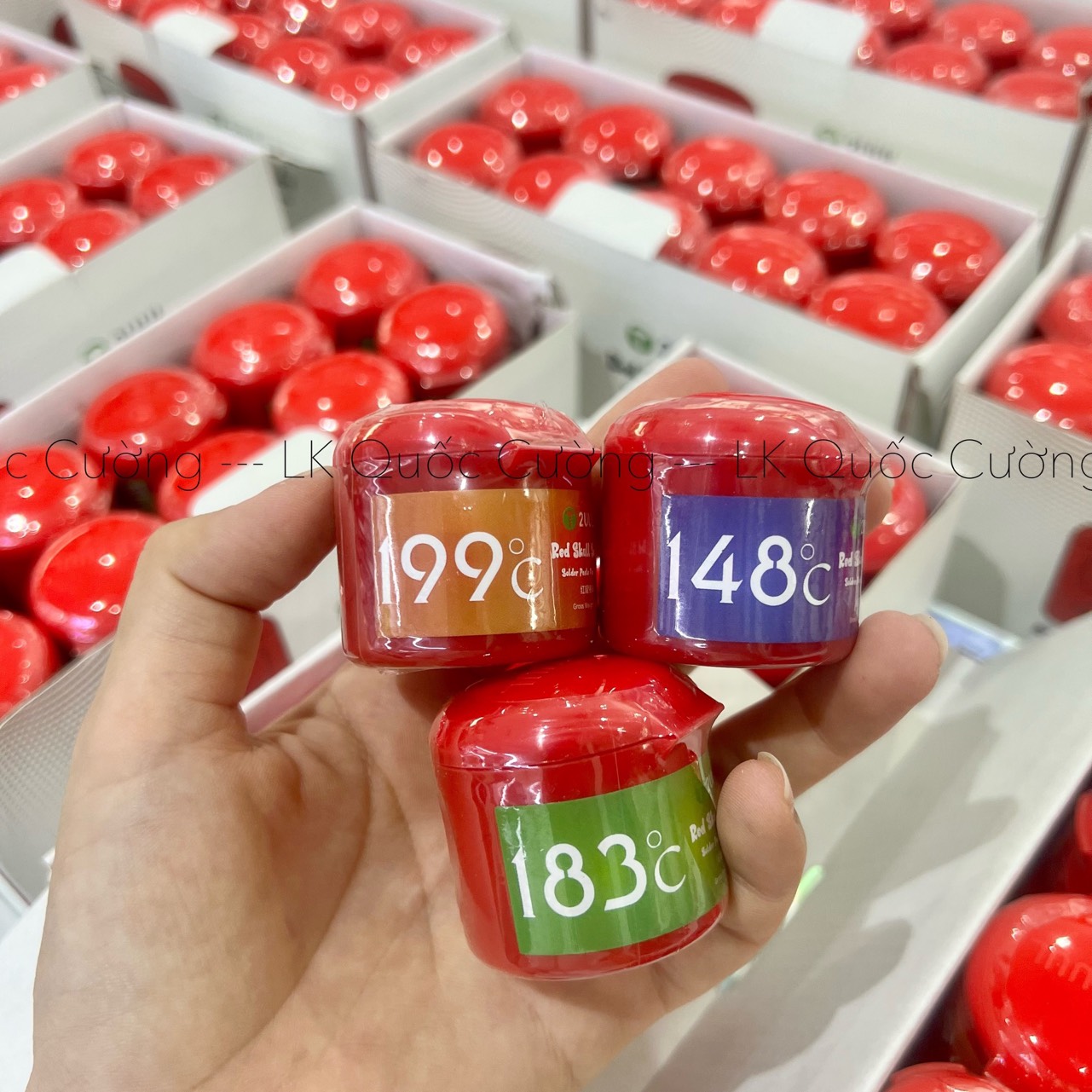 Chì làm chân ic 2UUL 148-183-199 độ, hủ 50gr (sửa điện thoại, điện tử)