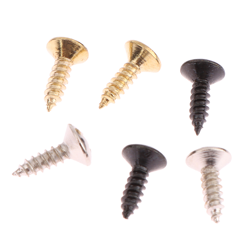 【GG Music】💖【HOT SALE】🎈🎈 1Set Metal Concave Output Jack Plate Socket Screws For Electric Guitar Replacement Oval Electric Guitar Pickup Accessories
