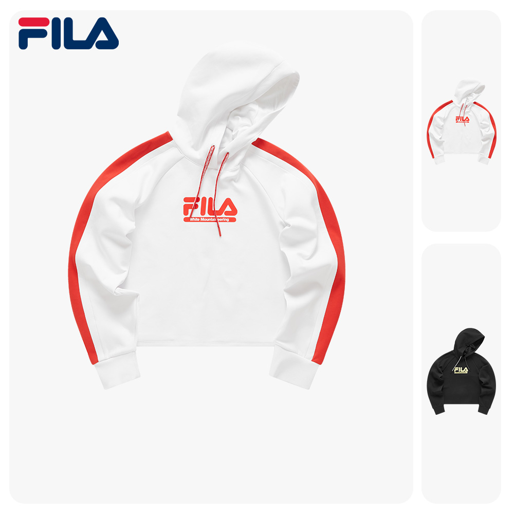fila striped hoodie
