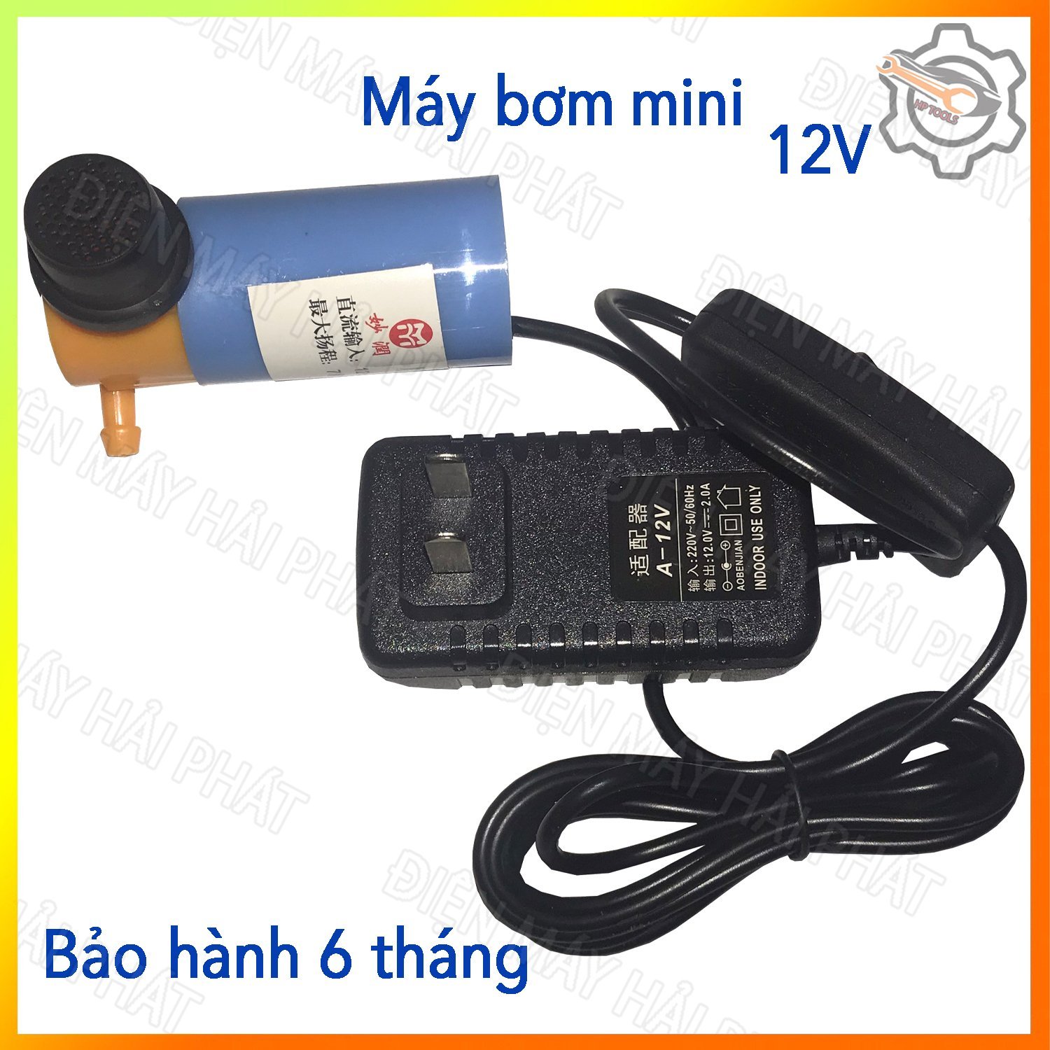 Bơm Nước Mini 12V Cho Máy Cắt Rãnh Tường