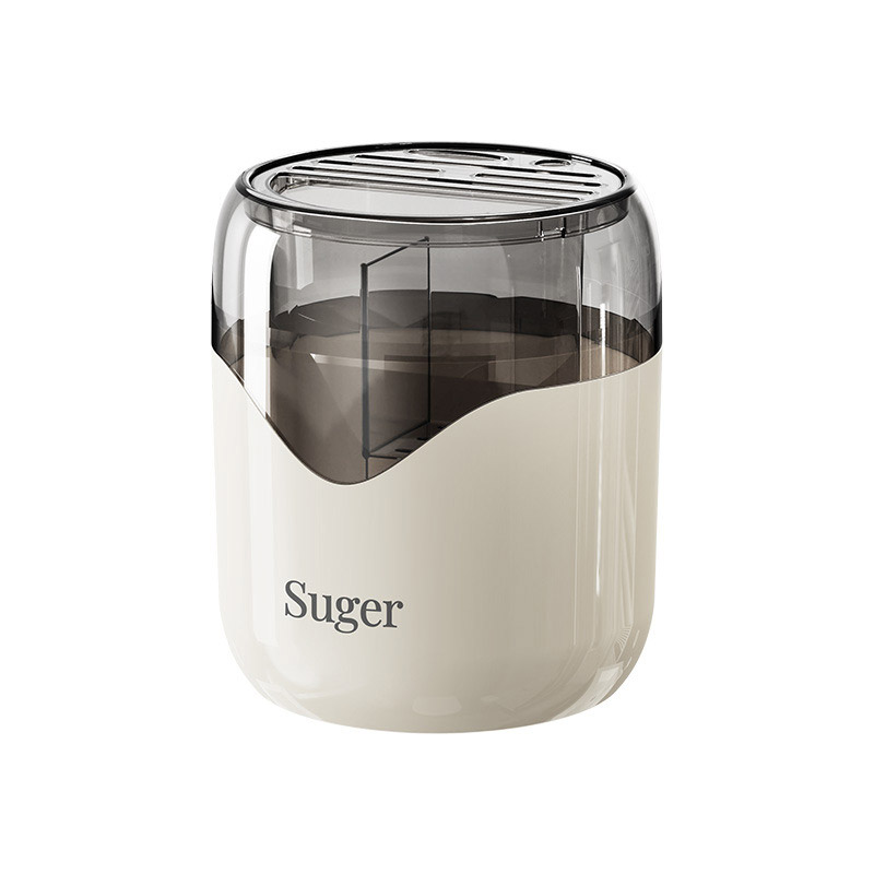 Household countertop chopstick holder Tool storage box floor holder Kitchen multi-function rotating knife holder shelf