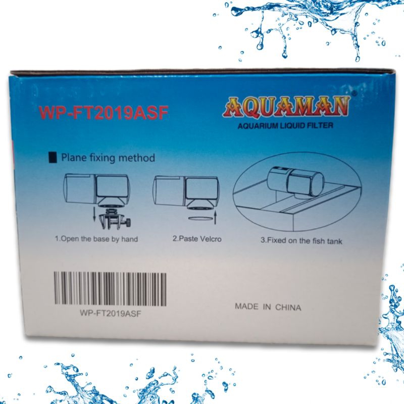 Mesin Pemberi Makan Ikan Otomatis Food Timer AQUAMAN WP FT 2019 ASF