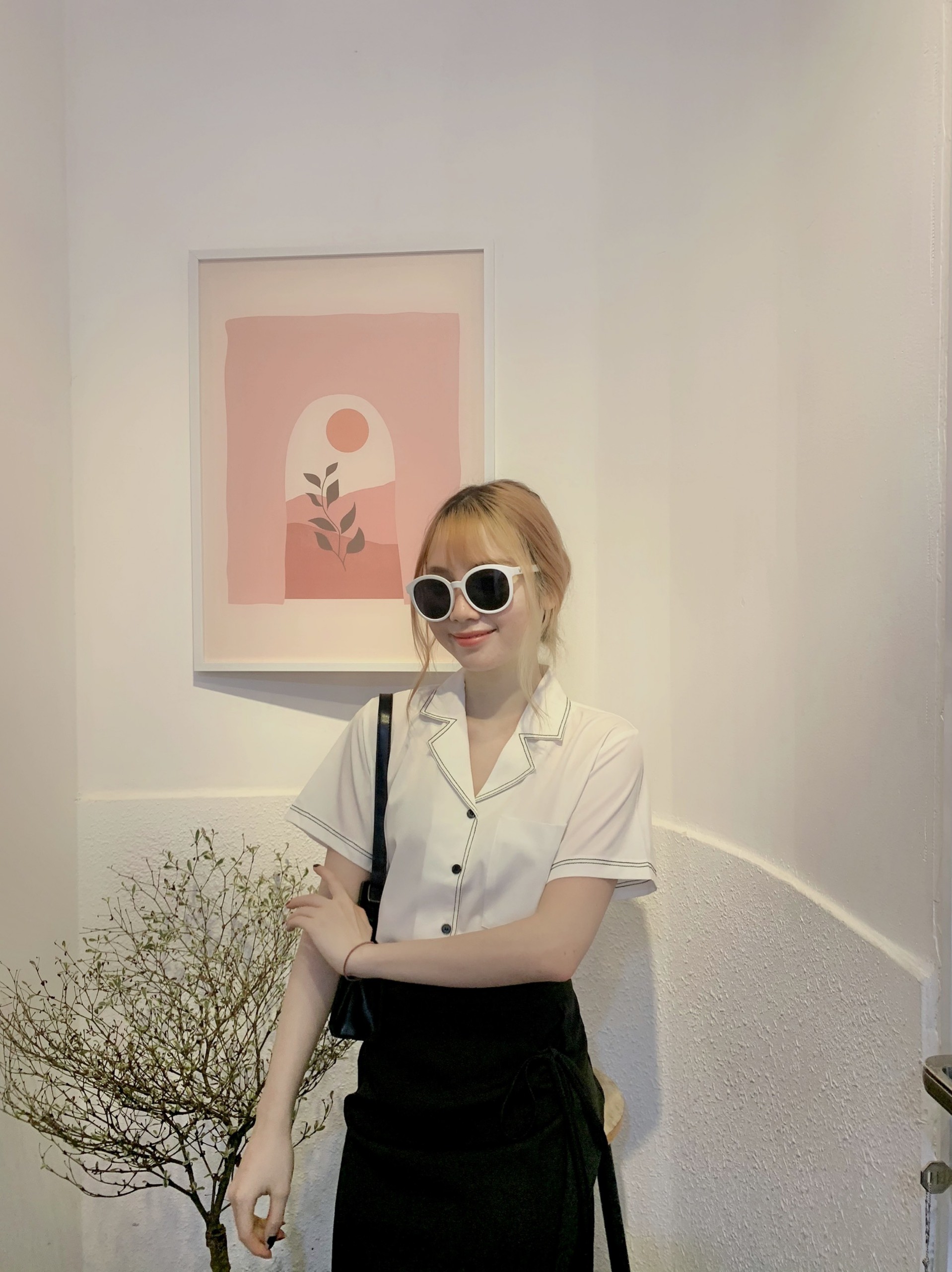Áo sơ mi nữ viền Casso ENVY S0579